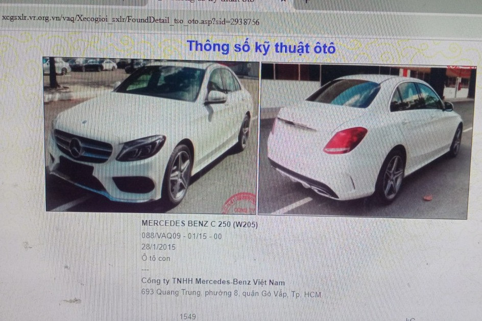 Lý do đăng kiểm viên 'đánh rớt oan' xe Mercedes nguyên bản